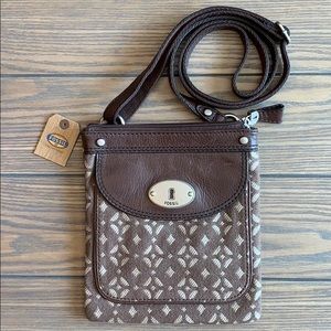 NWT Fossil crossbody purse